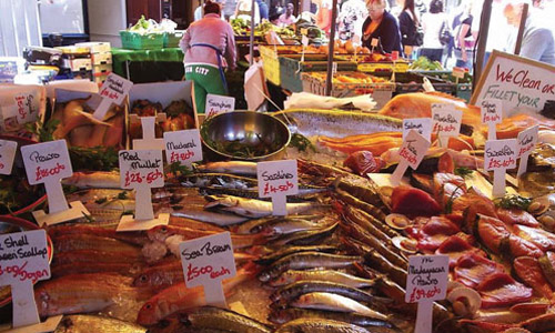 伦敦各具特色的集市文化