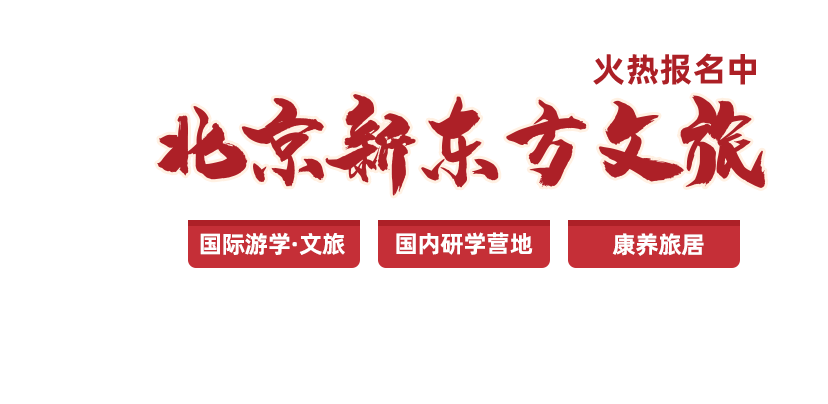 北京新东方文旅国际游学国内研学火热报名中