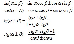 高等数学三角函数公式
